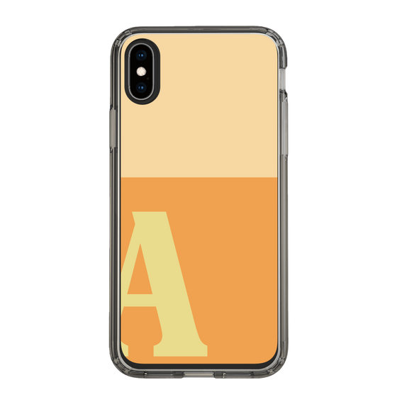 Slim Protection Case［ Original - initial two tone - A orange ］