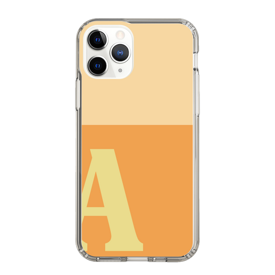 Slim Protection Case［ Original - initial two tone - A orange ］