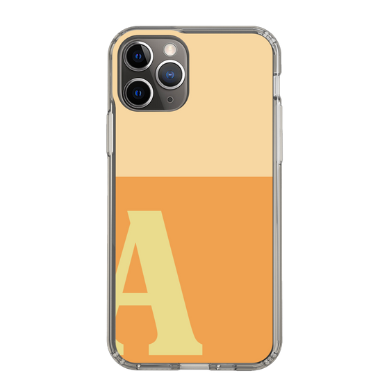 Slim Protection Case［ Original - initial two tone - A orange ］