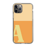 Slim Protection Case［ Original - initial two tone - A orange ］