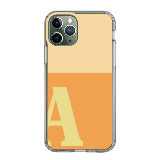 Slim Protection Case［ Original - initial two tone - A orange ］