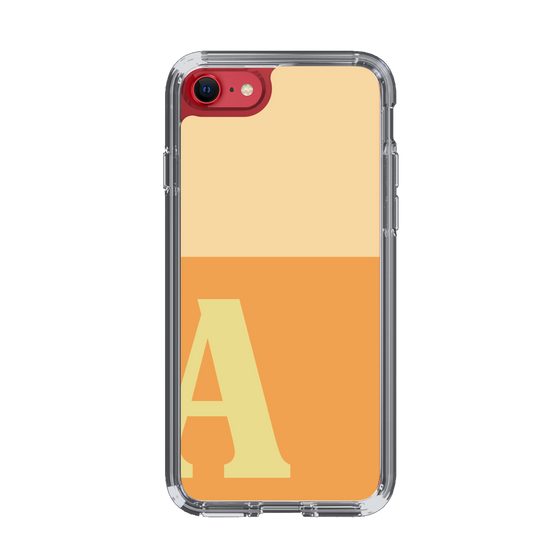 Slim Protection Case［ Original - initial two tone - A orange ］