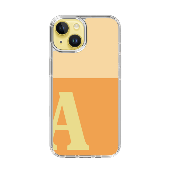 Slim Protection Case［ Original - initial two tone - A orange ］