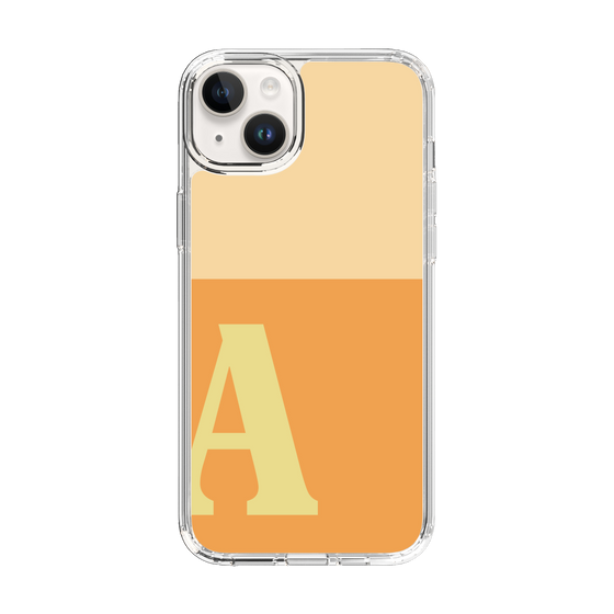 Slim Protection Case［ Original - initial two tone - A orange ］