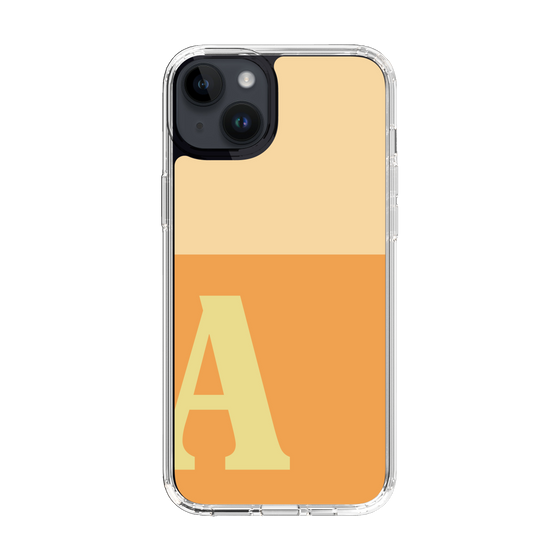Slim Protection Case［ Original - initial two tone - A orange ］