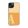Slim Protection Case［ Original - initial two tone - A orange ］