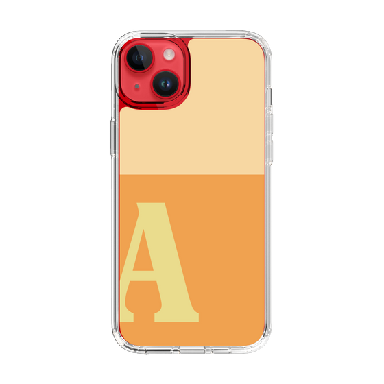 Slim Protection Case［ Original - initial two tone - A orange ］