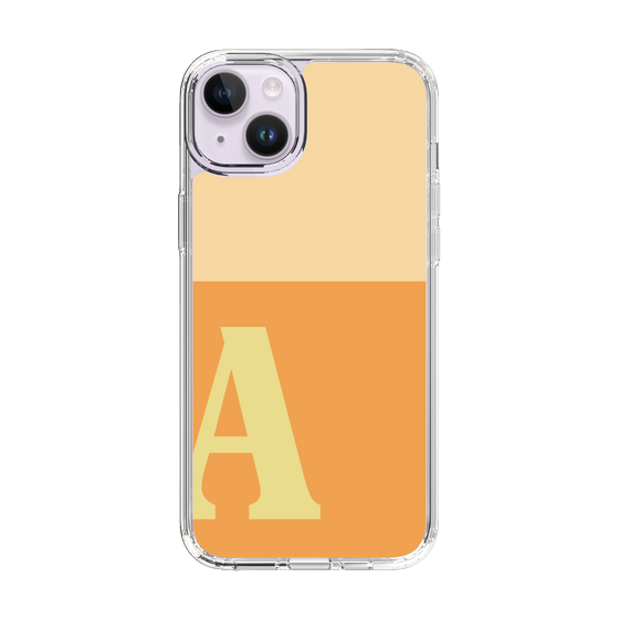 Slim Protection Case［ Original - initial two tone - A orange ］