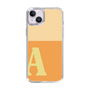 Slim Protection Case［ Original - initial two tone - A orange ］