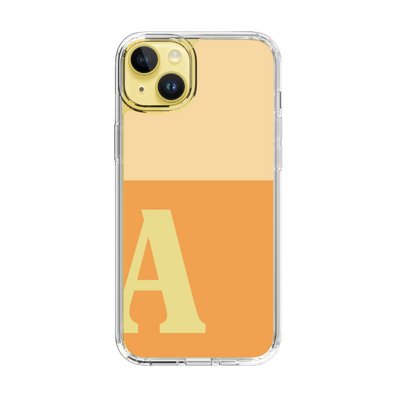 Slim Protection Case［ Original - initial two tone - A orange ］