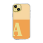 Slim Protection Case［ Original - initial two tone - A orange ］