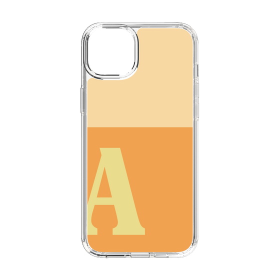 Slim Protection Case［ Original - initial two tone - A orange ］