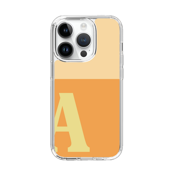Slim Protection Case［ Original - initial two tone - A orange ］