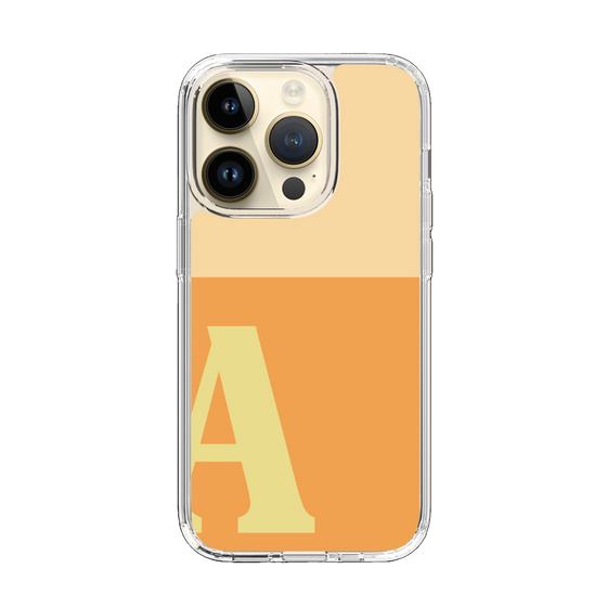 Slim Protection Case［ Original - initial two tone - A orange ］