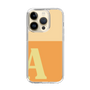 Slim Protection Case［ Original - initial two tone - A orange ］