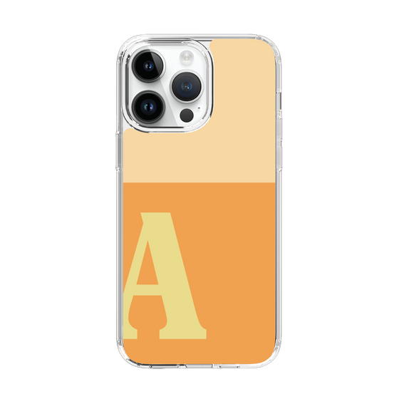 Slim Protection Case［ Original - initial two tone - A orange ］