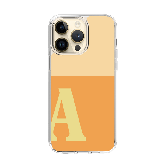 Slim Protection Case［ Original - initial two tone - A orange ］
