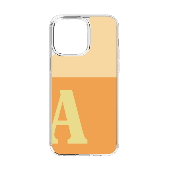 Slim Protection Case［ Original - initial two tone - A orange ］