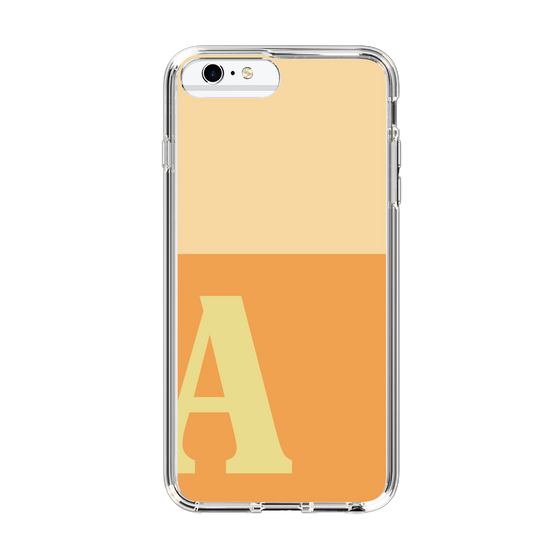 Slim Protection Case［ Original - initial two tone - A orange ］
