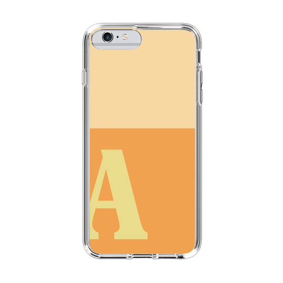 Slim Protection Case［ Original - initial two tone - A orange ］