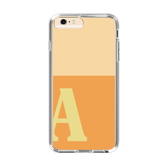 Slim Protection Case［ Original - initial two tone - A orange ］