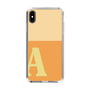 Slim Protection Case［ Original - initial two tone - A orange ］