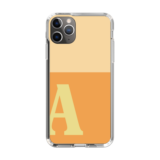 Slim Protection Case［ Original - initial two tone - A orange ］