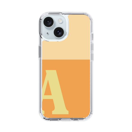 Slim Protection Case［ Original - initial two tone - A orange ］