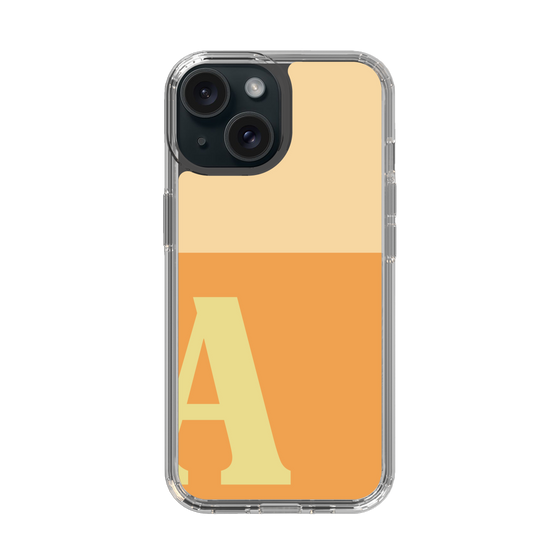 Slim Protection Case［ Original - initial two tone - A orange ］