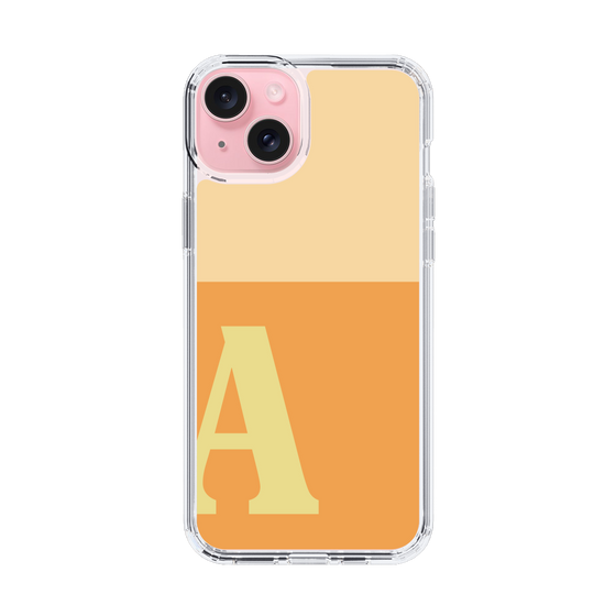 Slim Protection Case［ Original - initial two tone - A orange ］