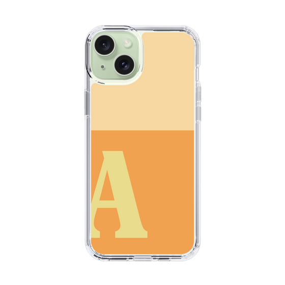 Slim Protection Case［ Original - initial two tone - A orange ］
