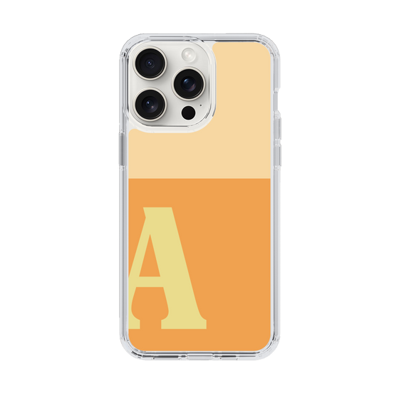 Slim Protection Case［ Original - initial two tone - A orange ］
