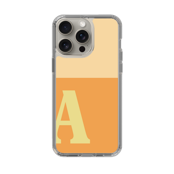 Slim Protection Case［ Original - initial two tone - A orange ］