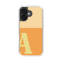 Slim Protection Case［ オリジナル - initial two tone - A orange ］