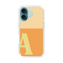 Slim Protection Case［ オリジナル - initial two tone - A orange ］