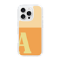 Slim Protection Case［ オリジナル - initial two tone - A orange ］