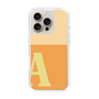 Slim Protection Case［ オリジナル - initial two tone - A orange ］