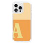 Slim Protection Case［ オリジナル - initial two tone - A orange ］