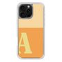 Slim Protection Case［ オリジナル - initial two tone - A orange ］
