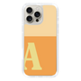 Slim Protection Case［ オリジナル - initial two tone - A orange ］