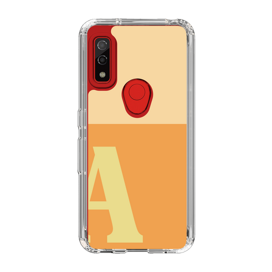 Slim Protection Case［ Original - initial two tone - A orange ］