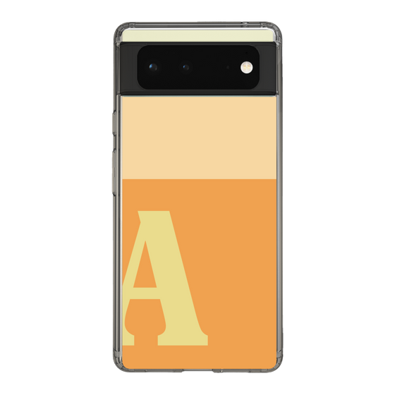 Slim Protection Case［ Original - initial two tone - A orange ］