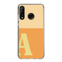 Slim Protection Case［ Original - initial two tone - A orange ］