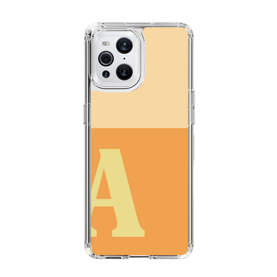 Slim Protection Case［ Original - initial two tone - A orange ］