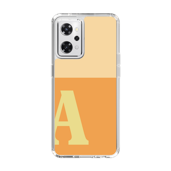 Slim Protection Case［ オリジナル - initial two tone - A orange ］