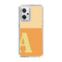 Slim Protection Case［ オリジナル - initial two tone - A orange ］