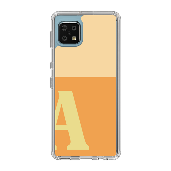 Slim Protection Case［ Original - initial two tone - A orange ］