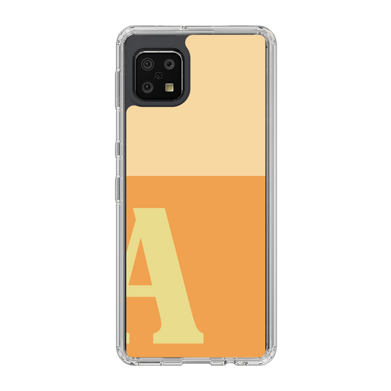 Slim Protection Case［ Original - initial two tone - A orange ］