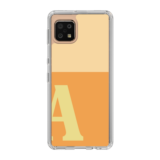 Slim Protection Case［ Original - initial two tone - A orange ］