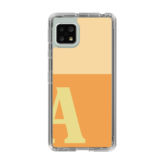 Slim Protection Case［ Original - initial two tone - A orange ］